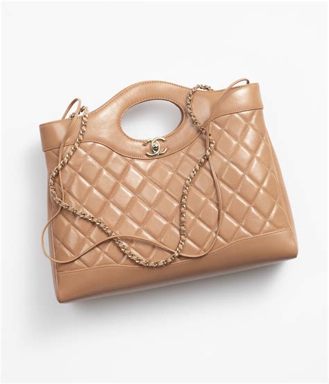 sac timeless chanel beige|chanel 31 mini shopping bag.